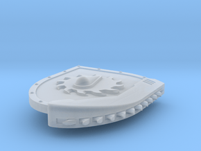 Right-handed Chainshield (Buzzsaw Droplet design) in Smooth Fine Detail Plastic: Small