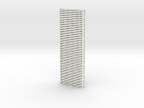 Steel Girder Bridge (HO Scale) in White Natural Versatile Plastic: 1:87 - HO