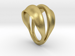Fortune in Natural Brass