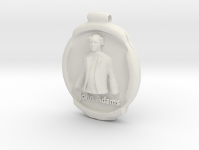Cosmiton Fashion N - John Adams - 50 mm in White Natural Versatile Plastic