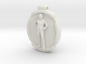 Printle N Natacha Amal - 57 mm in White Natural Versatile Plastic