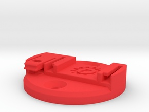 K-Edge Combo Mount Di2 Interface in Red Processed Versatile Plastic