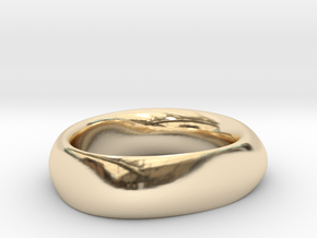 Ring 6 in 14k Gold Plated Brass