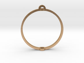 World 1.25" (Ring) in Natural Bronze