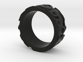 Lidinoid Ring in Black Premium Versatile Plastic