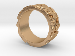 Lidinoid Ring in Natural Bronze