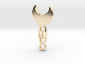 Urnfield Razor in 14K Yellow Gold