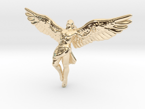 Icarus 5 cm / 2 inch in 14K Yellow Gold