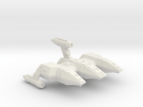 3125 Scale Lyran Refitted Military Police Corvette in White Natural Versatile Plastic