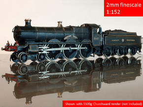 GWR Saint class locomotive, 2mm FS in Tan Fine Detail Plastic