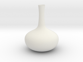 Vase Mod 001 in White Natural Versatile Plastic