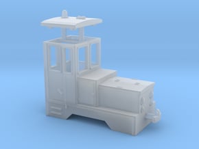 LA1 H0e / 009 Battery-powered loco in Tan Fine Detail Plastic