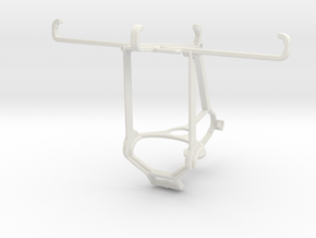 Controller mount for Steam & Asus Zenfone Pegasus  in White Natural Versatile Plastic