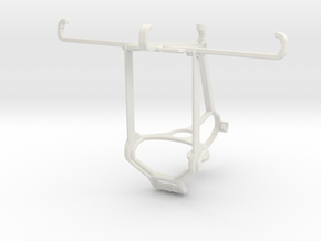 Controller mount for Steam & Panasonic Eluga Arc - in White Natural Versatile Plastic
