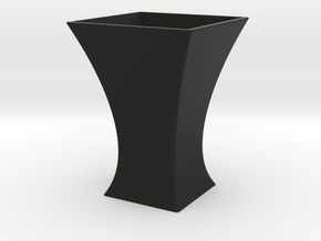 Vase Mod 002 in Black Premium Versatile Plastic