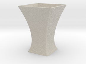 Vase Mod 002 in Natural Sandstone