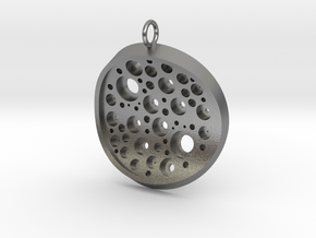 Trypophobic Pendant II in Natural Silver