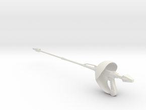1/3rd Scale Capt. Harlock Sword in White Natural Versatile Plastic