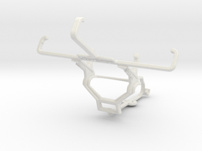 Controller mount for Steam & LG Joy - Front in White Natural Versatile Plastic