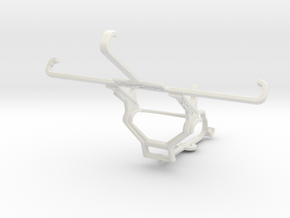 Controller mount for Steam & BLU Life One (2015) - in White Natural Versatile Plastic
