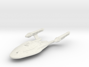 Federation Baylis Class Destroyer in White Natural Versatile Plastic