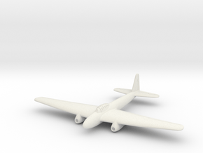 (1:144) Kugisho Tenga Jet Bomber  in White Natural Versatile Plastic