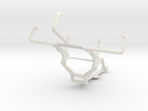 Controller mount for Steam & Plum Gator Plus II -  in White Natural Versatile Plastic