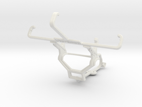 Controller mount for Steam & NIU Andy 3.5E2I - Fro in White Natural Versatile Plastic