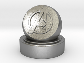 Avengers Paperweight in Natural Silver