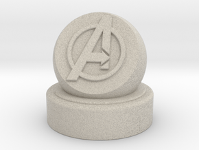 Avengers Paperweight in Natural Sandstone