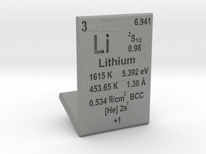 Lithium Element Stand in Gray PA12