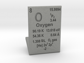 Oxygen Element Stand in Gray PA12