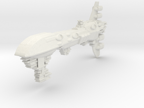 5000 Alliance Assault Frigate II class Star Wars in White Natural Versatile Plastic