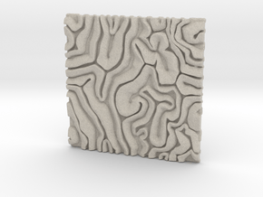 Coral pattern Seamless Decorative miniature  tiles in Natural Sandstone