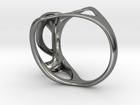 Calliope ring in Fine Detail Polished Silver: 3 / 44