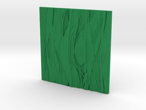 Floral  Decorative  tile 7.1x7.1x.5 cm in Green Processed Versatile Plastic