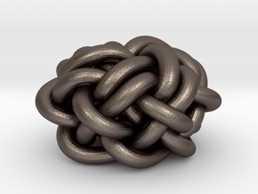 B&G Knot 02 in Polished Bronzed Silver Steel