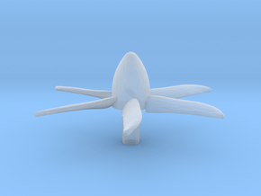 Propellers-200Scale-5-DowtyR391-fat in Tan Fine Detail Plastic