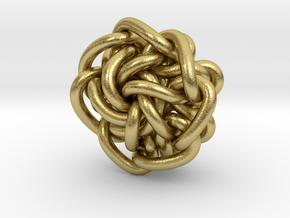 B&G Knot 08 in Natural Brass