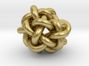 B&G Knot 05 in Natural Brass