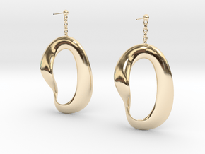 earing in 14k Gold Plated Brass