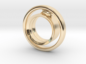 keep it 100 in 14K Yellow Gold