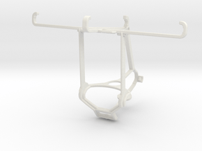 Controller mount for Steam & Allview P9 Energy - T in White Natural Versatile Plastic