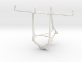 Controller mount for Steam & Unnecto Bolt - Top in White Natural Versatile Plastic