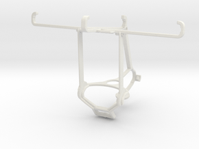 Controller mount for Steam & YU Yunicorn - Top in White Natural Versatile Plastic