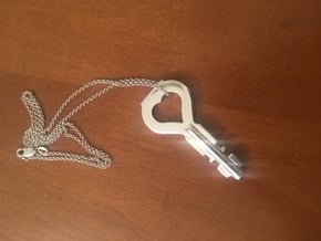 Jill Tuck's key from Saw in Polished Silver