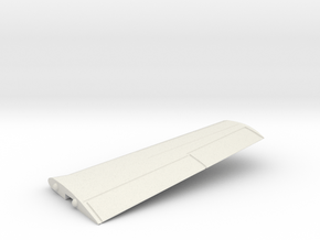 T-28B-200scale-08-OnTheDeck-Wing-Right in White Natural Versatile Plastic
