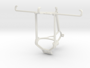Controller mount for Steam & alcatel Idol 4 - Top in White Natural Versatile Plastic