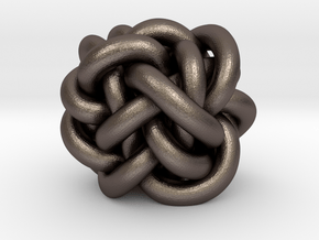 B&G Knot 14 in Polished Bronzed-Silver Steel