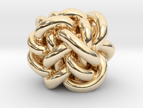 B&G Knot 14 in 14k Gold Plated Brass
